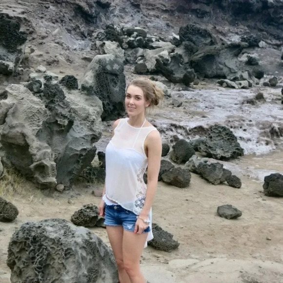 White Sheer Tank - Picture 1 of 10